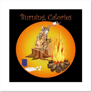 Burning Calories Posters and Art